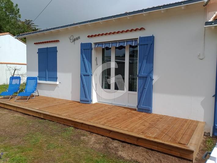 Location de vacances pour 8 personnes, avec jardin dans Plage Sainte-Anne