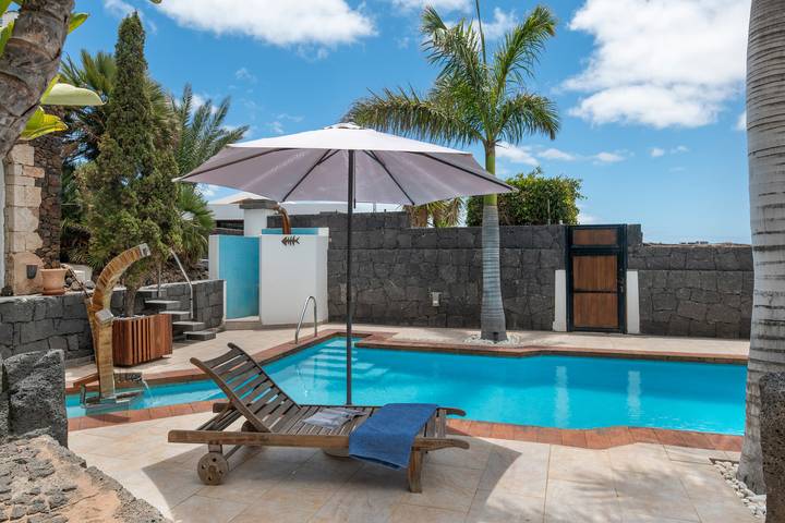 Maison de vacances pour 4 personnes, avec jardin dans Lanzarote