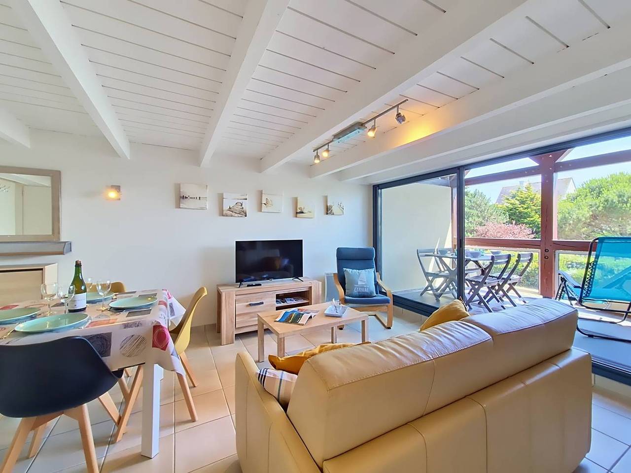 Appartement entier, Duplex vue mer - 4 pers. in Carnac, Côte des Mégalithes