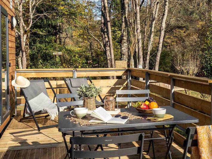 Location de vacances pour 4 personnes, avec bassin pour enfant à Saint-Cybranet - 3