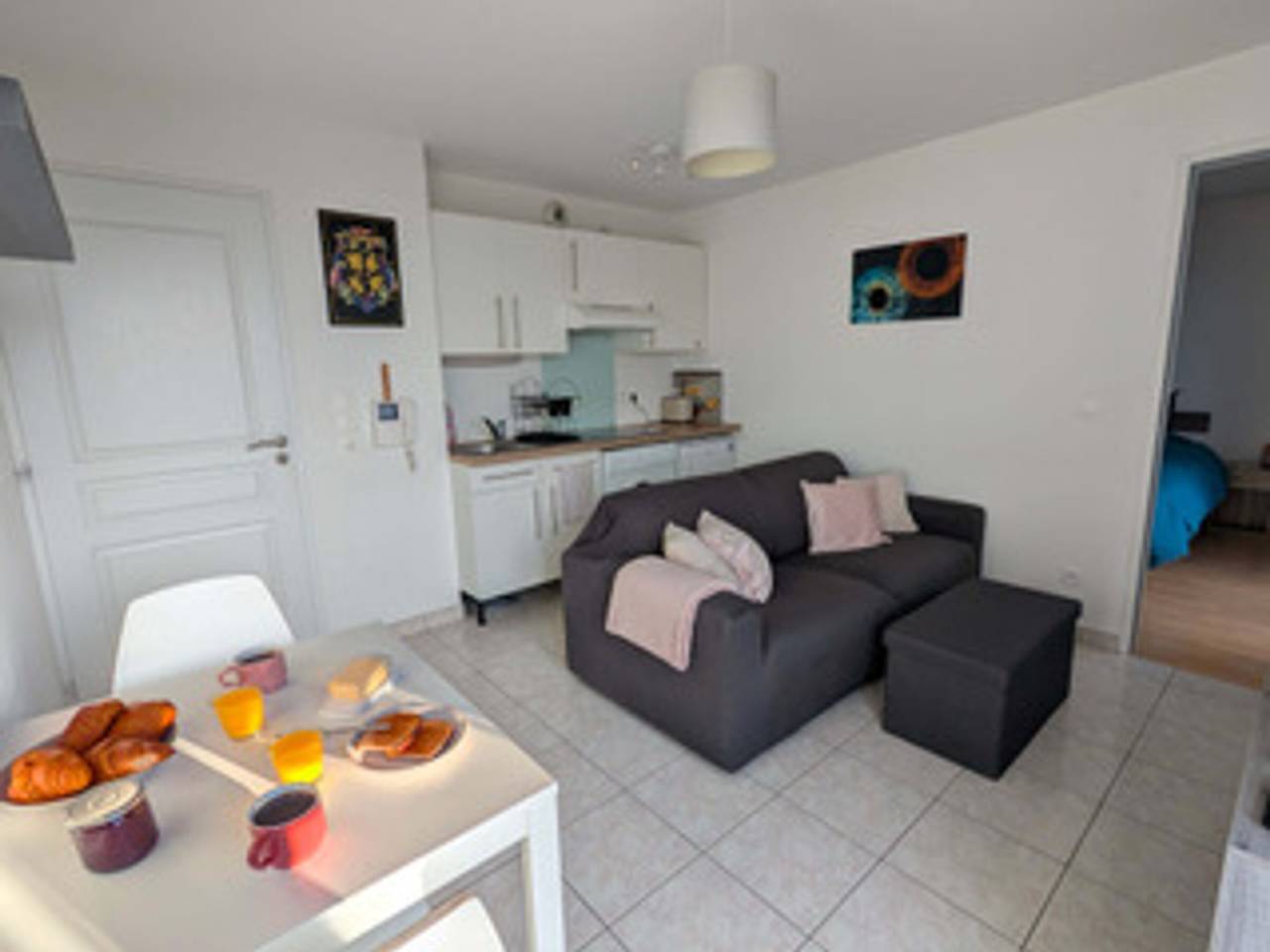 Ganze Wohnung, Charmante Wohnung mit Seeblick - 2 Pers. in Neuvecelle, Thonon-les-Bains und Umgebung