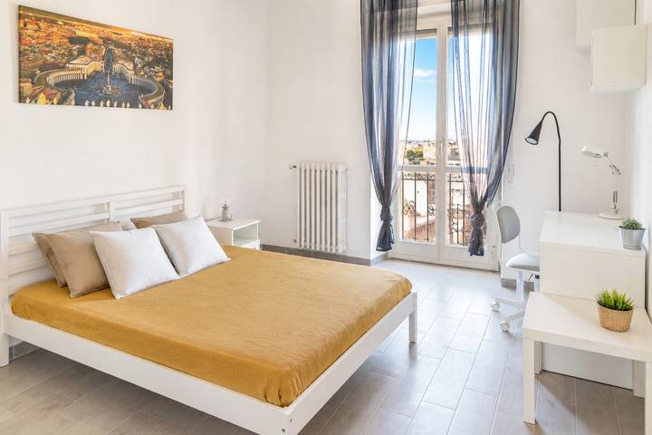 Appartamento vacanze per 9 persone, con Balcone/Terrazza a Roma