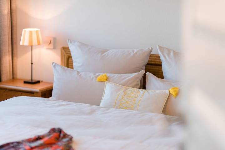 Ferienwohnung für 4 Personen, mit Terrasse und Garten sowie Sauna