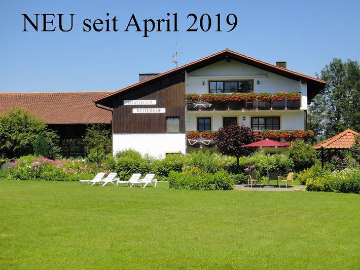 Ferienwohnung für 2 Personen, mit Balkon/Terrasse und Terrasse sowie Garten in Bad Füssing