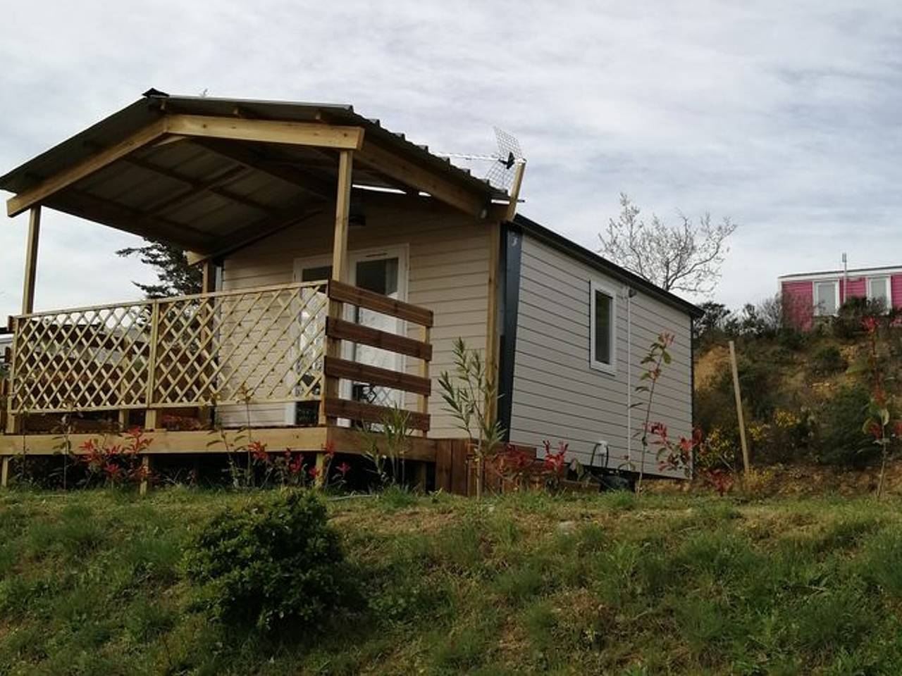 Mobile-home with terrace and disabled access in Le Boulou in Le Boulou, Céret region