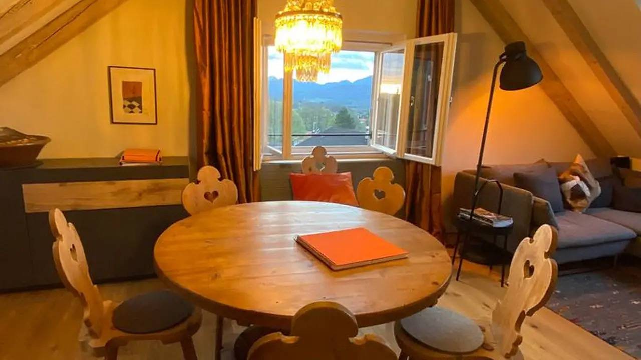 Ganze Ferienwohnung, Ferienwohnung für 3 Personen (58 m²) in Murnau am Staffelsee in Murnau am Staffelsee, Das Blaue Land
