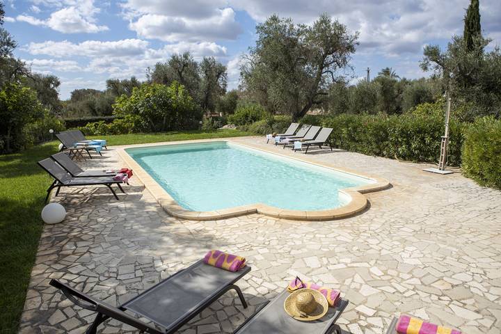 Appartamento per 5 persone, con giardino a San Michele Salentino