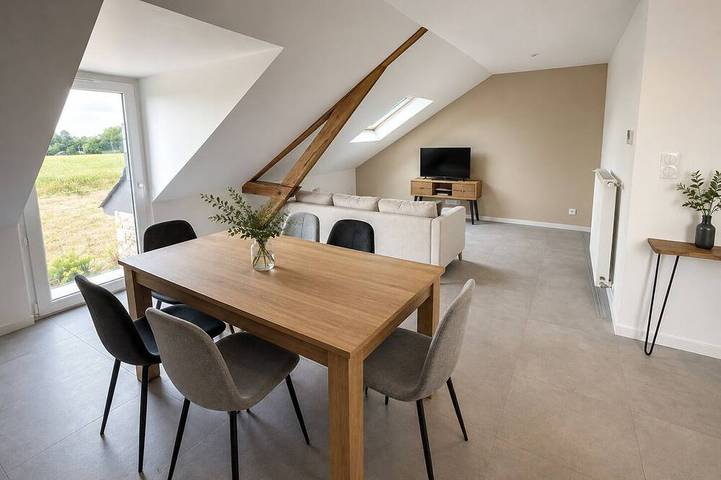 Gîte pour 6 personnes à Saint-M'Hervé