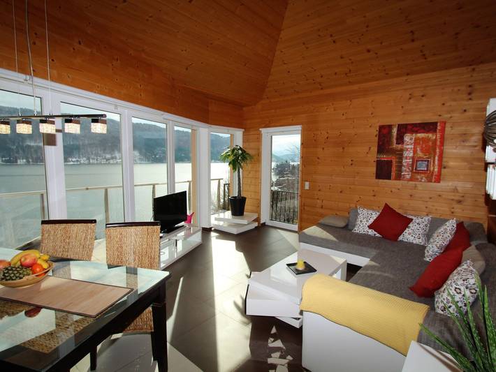 Ferienwohnung für 4 Personen, mit Balkon und Garten sowie Seeblick am Ossiacher See - 2