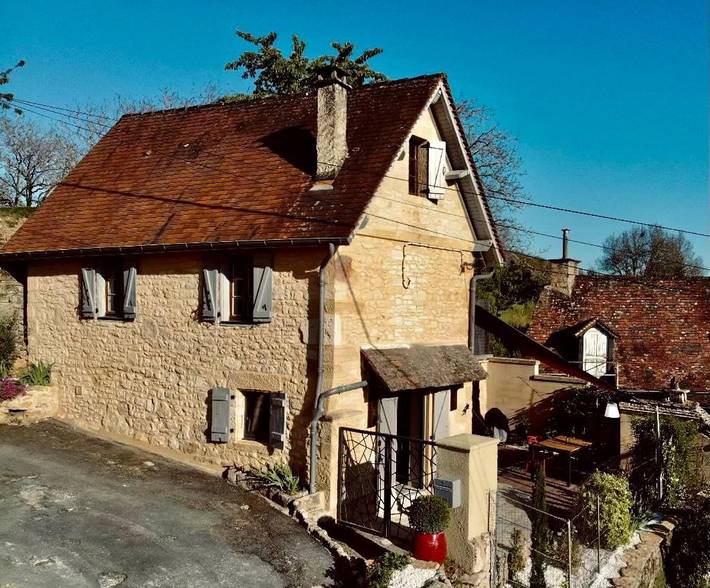 Location de vacances pour 3 personnes, avec jardin et vue, animaux acceptés à Groléjac - 2