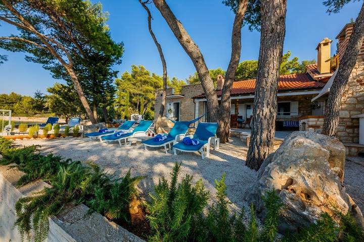 Strandhaus Fisherman's House in Supetar, Brac