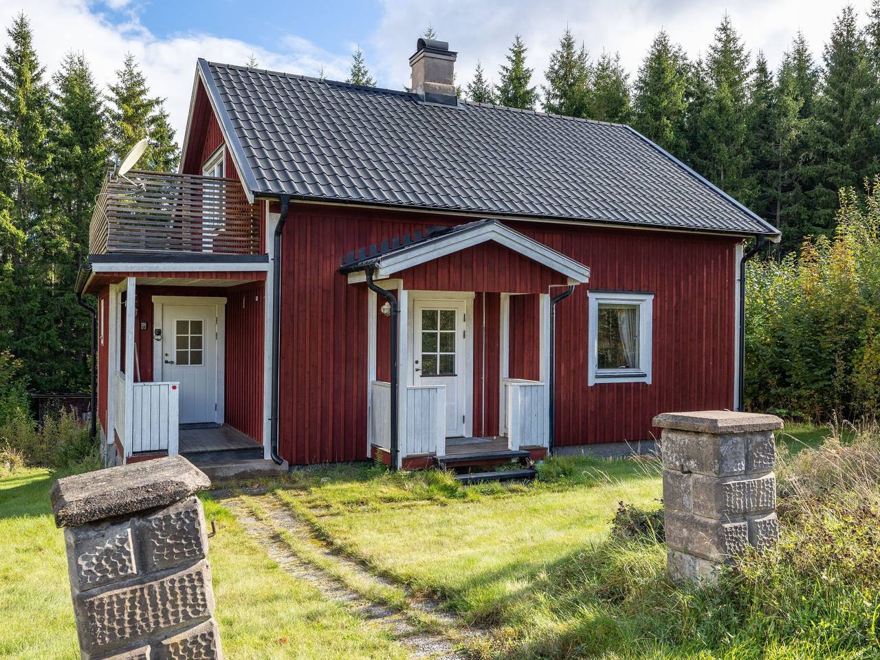 Hus för 6 Personer, med balkong och trädgård