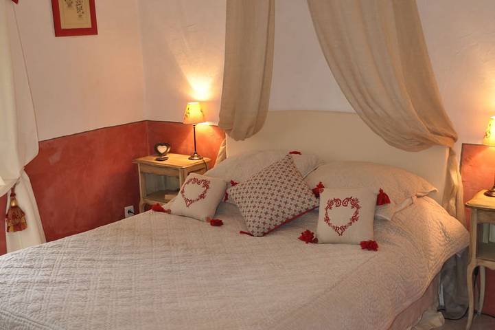 Gîte pour 6 personnes, avec jardin ainsi que piscine et balcon à Chamborigaud - 2