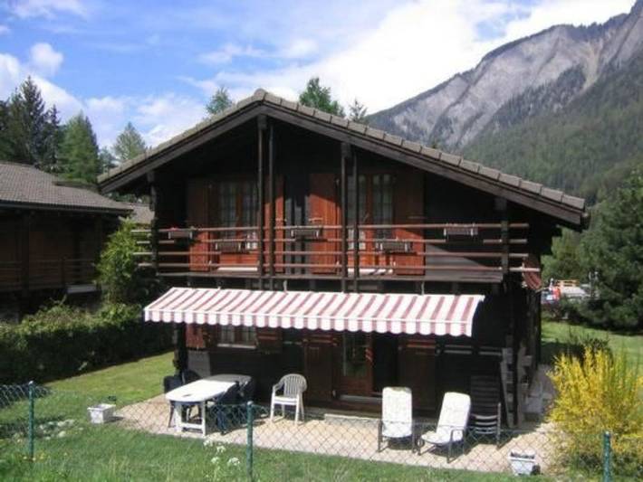 Ferienhaus für 5 Personen, mit Balkon und Garten in Orsières