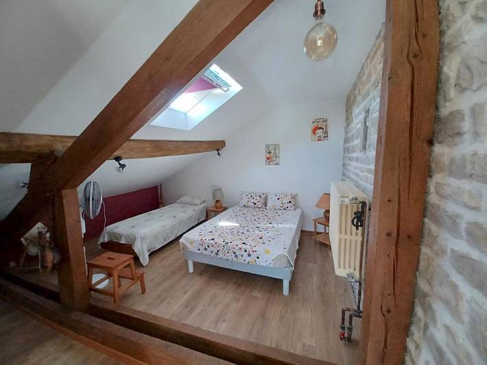 Chambre d’hôte pour 4 personnes, avec vue ainsi que terrasse et jardin, animaux acceptés - 1