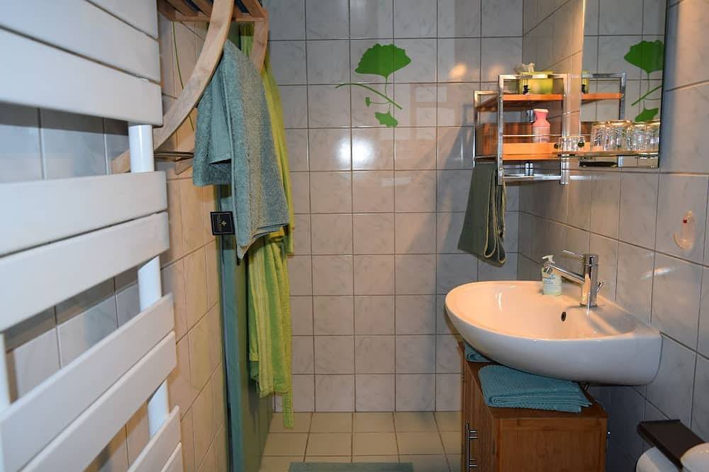 Gite with private entrance and parking / waterfront patio in Sainte-Famille, Parc naturel régional des Ballons des Vosges