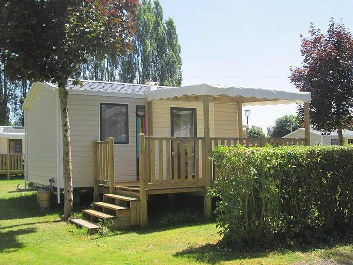 Camping Val de Boutonne - Mobilheim 4 personen - Malaga Duo Compact in Saint-Jean-d'Angély, Saint-Jean-d'Angély und Umgebung