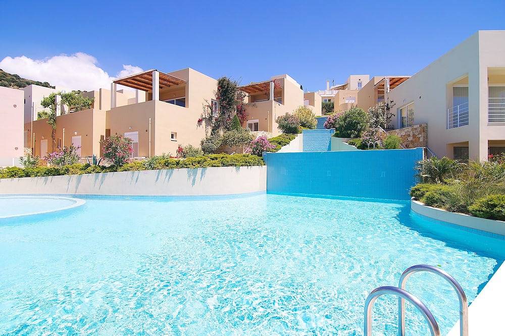 Pp 9-10/40 3bedroom house in a complex with communal pool in Plakias, Rethymno und Umgebung