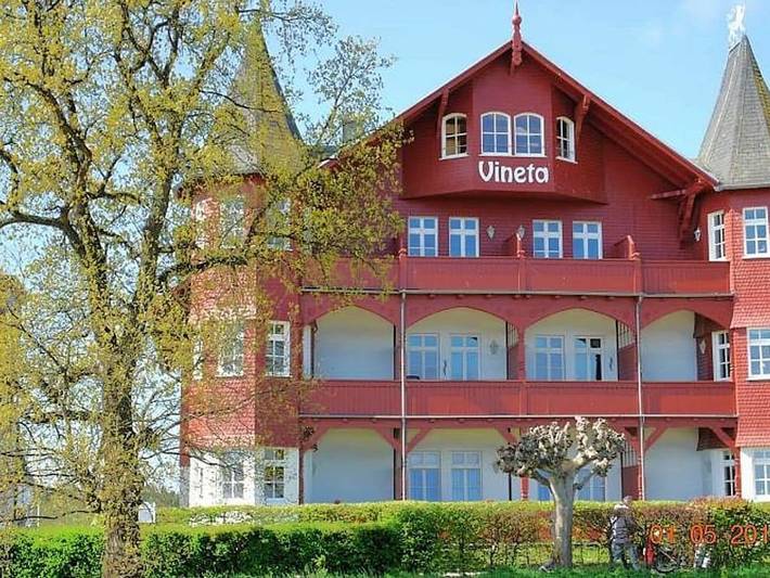 Ferienhaus mit Meerblick für 5 Personen, mit Terrasse und Garten sowie Sauna und Seeblick in Drei Kaiserbäder - 3