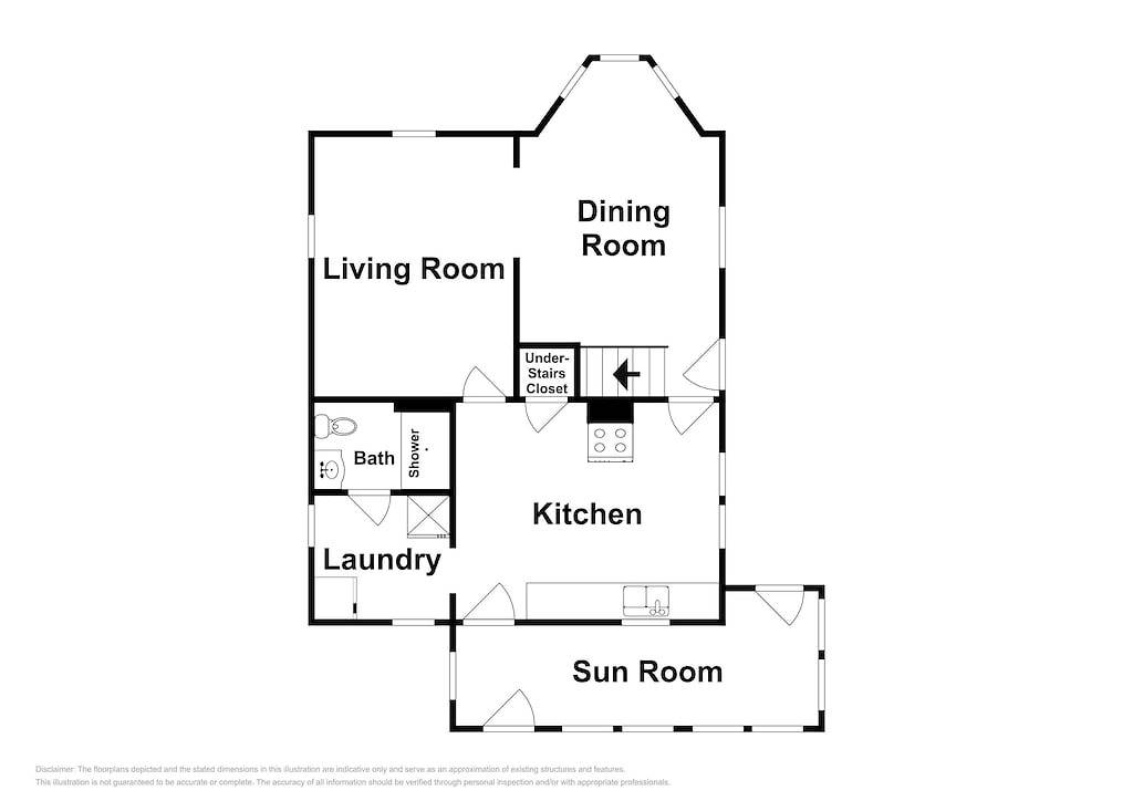Lobster Cottage on the Harbor W/Lighthouse and Waterviews. in Hancock County