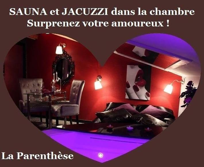 Chambre d’hôte pour 2 personnes, avec Jacuzzi et Sauna