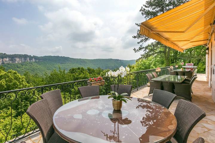 Location de vacances pour 8 personnes, avec jardin et terrasse à Castelnaud-la-Chapelle - 4