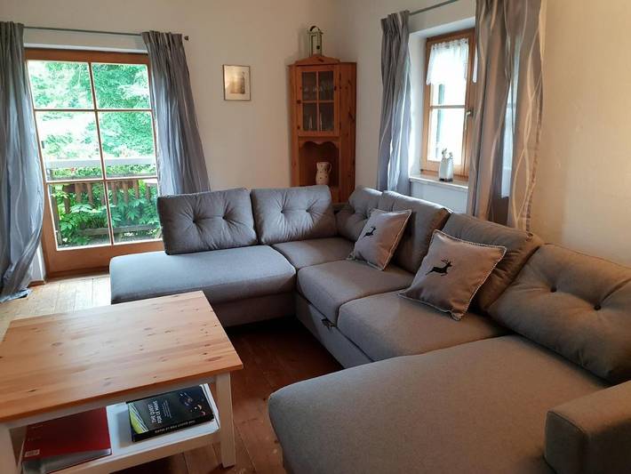 Ferienwohnung für 7 Personen, mit Balkon und Garten sowie Ausblick in Rottenbuch - 4