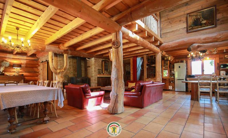 Gîte für 14 Personen, mit Garten und Sauna sowie Terrasse in Französische Alpen - 3