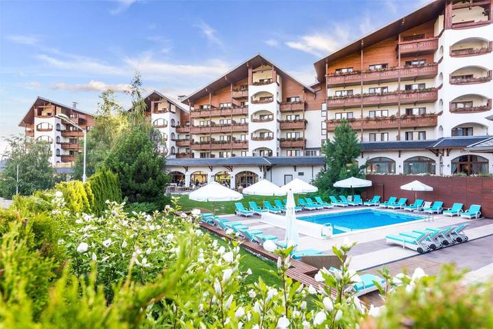 Apartamento para 3 personas, con jardín y piscina además de piscina para niños y sauna, Se admiten mascotas en Región de Bansko