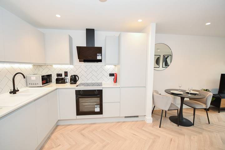 Gîte pour 2 personnes, avec balcon/terrasse, adapté aux familles à Manchester - 3