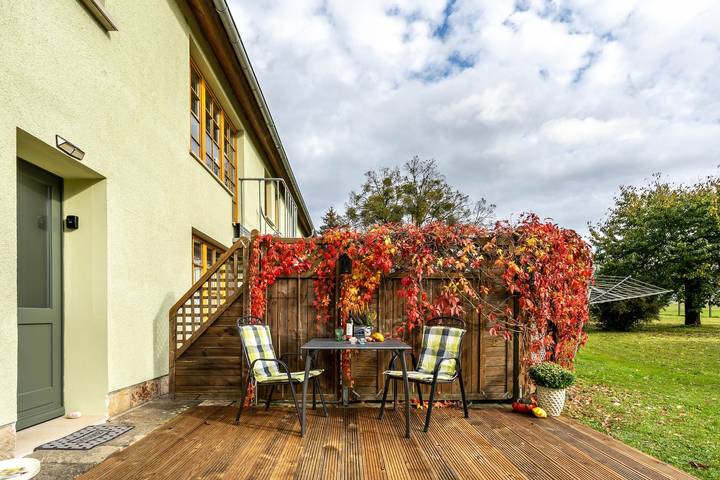 Ferienwohnung für 3 Personen, mit Garten in Lohmen (Sachsen), Elbsandsteingebirge