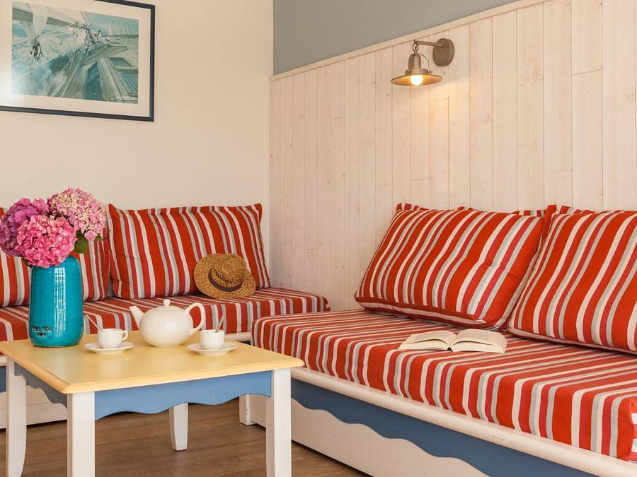 Pierre & Vacances Résidence Cap Morgat - Piso 6 personas - - 1 habitación + 1 alcoba - Terraza o balcón - Vista al mar in Morgat, Crozon