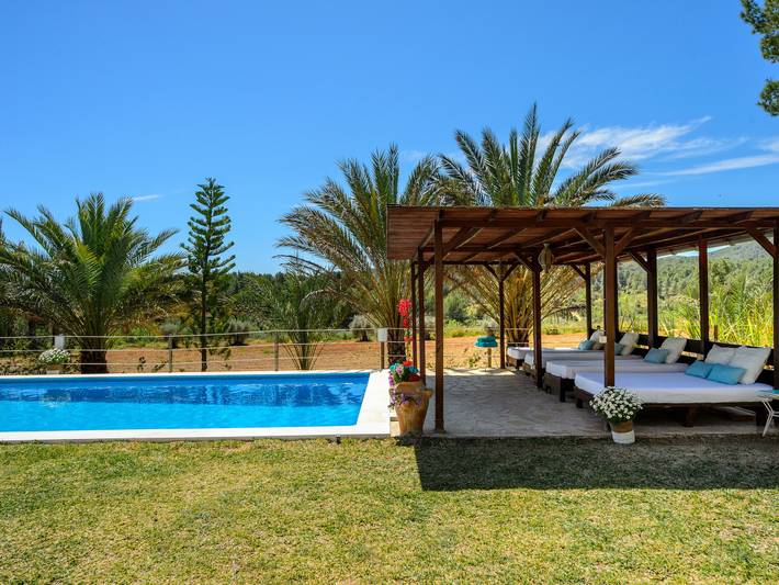 Villa mit Pool und Klimaanlage - 14 Pers. in Sant Joan de Labritja, Ibiza Norden