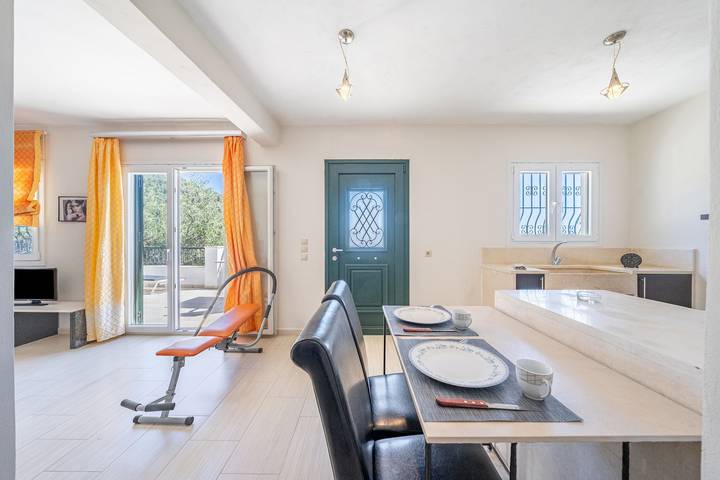 Hel studio-lejlighed, Studio for 2 personer med balkon in Katavolos, Korfu