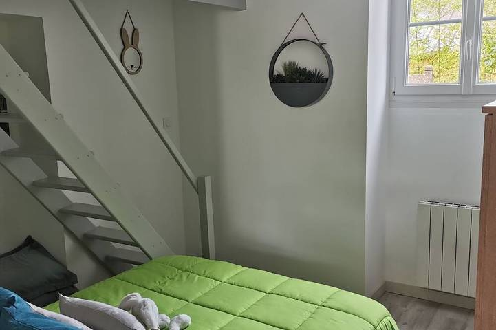Apartamento entero, Gîte des 3 Plages 4/6 Personnes à 3 mn à Pied des Plages et 100 m des Commerces in Lancieux, Región de Dinan