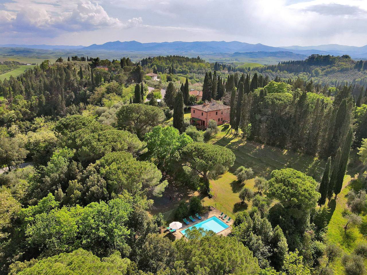 Villa for 12 personer med have in Peccioli, Pisa Provinsen