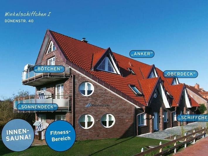Ferienhaus für 4 Personen, mit Sauna