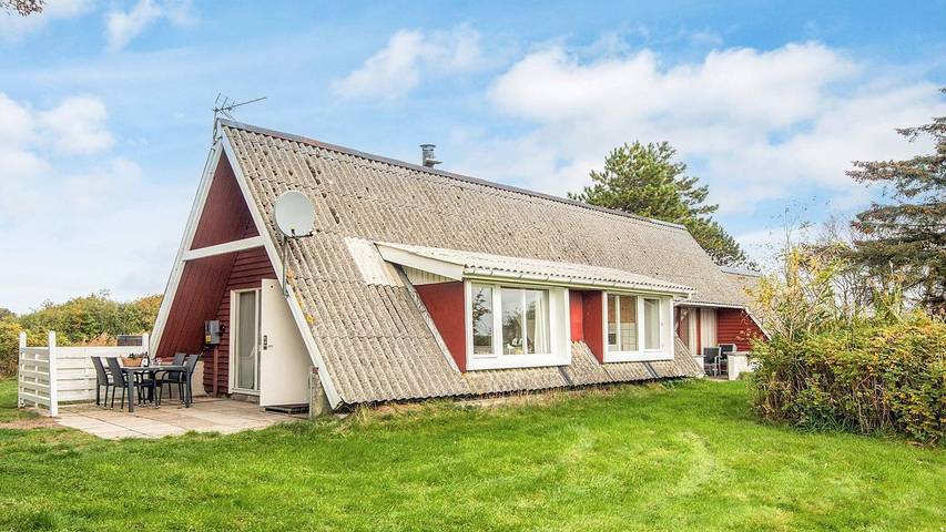 Ferienhaus für 5 Personen, mit Terrasse, mit Haustier in Lakolk