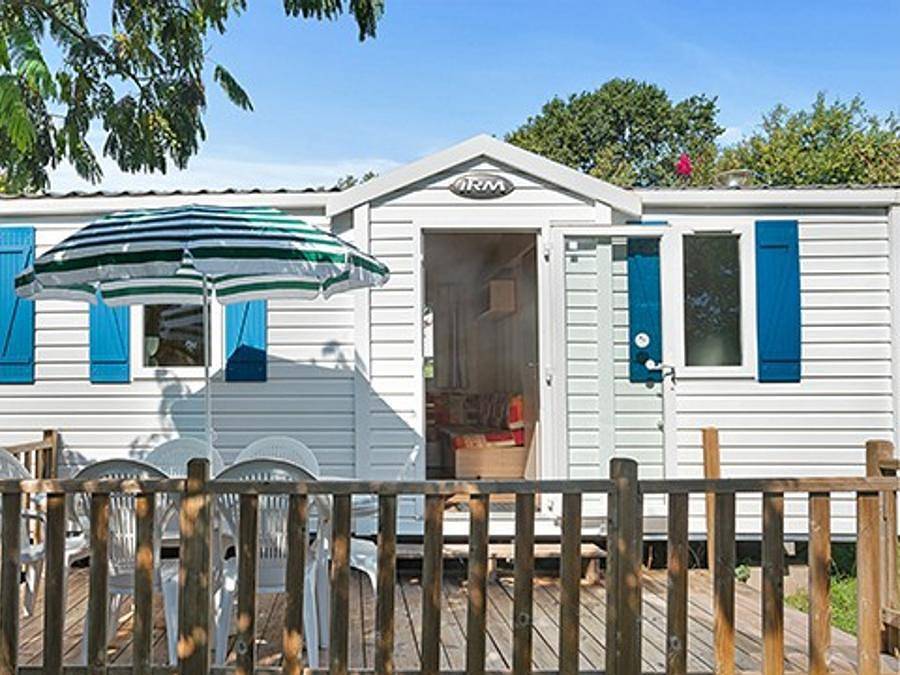 Camping La Dune Blanche - Mobilhome 6 personas - Classic | 3 Dormitorios | 6 Pers. | Terraza individual in Camiers, Montreuil und Umgebung