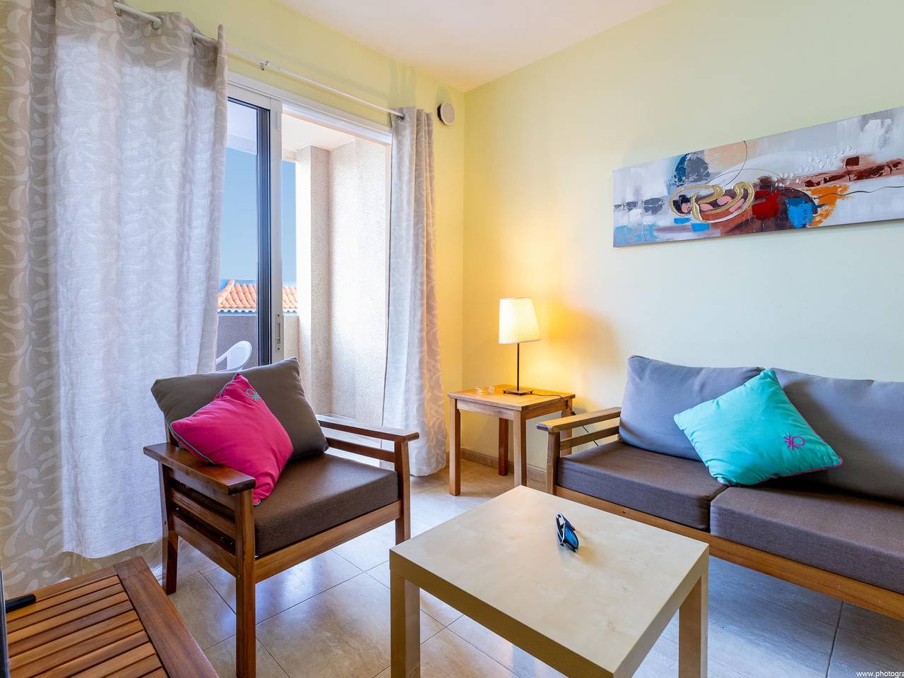 Ganze Ferienwohnung, 2A Wohnung Abrigos, Wifi und Balkon in Los Abrigos, Granadilla de Abona