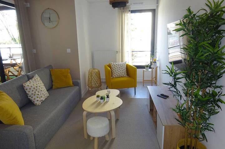 Gîte pour 4 personnes, avec balcon à Colombes - 3