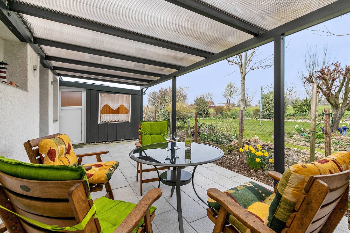 Holiday Home 'Angela' with Private Terrace, Garden and Wi-Fi in Neuenkirchen (Schleswig-Holstein), Heide and surroundings