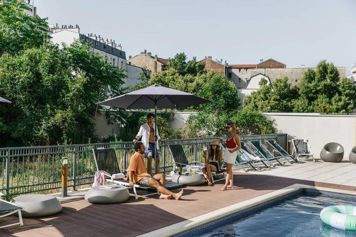 Hôtel pour 2 personnes, avec piscine ainsi que vue et jardin