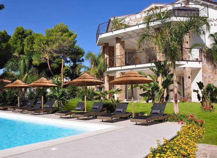 Apartmenthotel für 6 Personen, mit Pool und Garten sowie Ausblick - 1