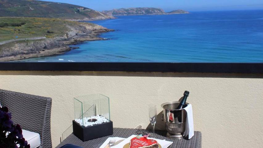Apartamento para 7 personas, con Balcón y Terraza además de Jardín y Vistas en Malpica de Bergantiños