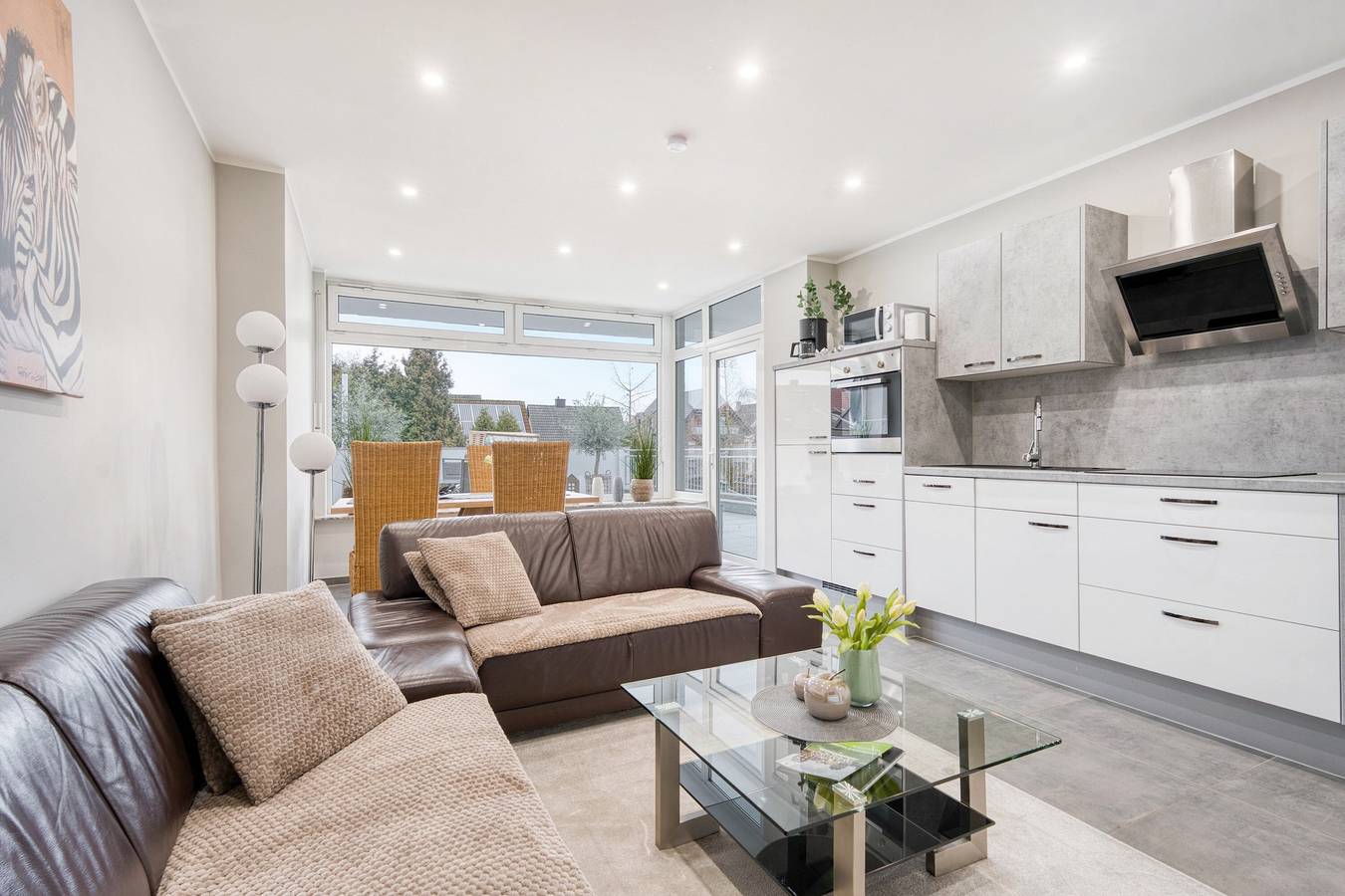 Ganze Wohnung, Apartment 'Stadtquartier' mit privater Terrasse, Balkon und Wlan in Ahaus, Münsterland