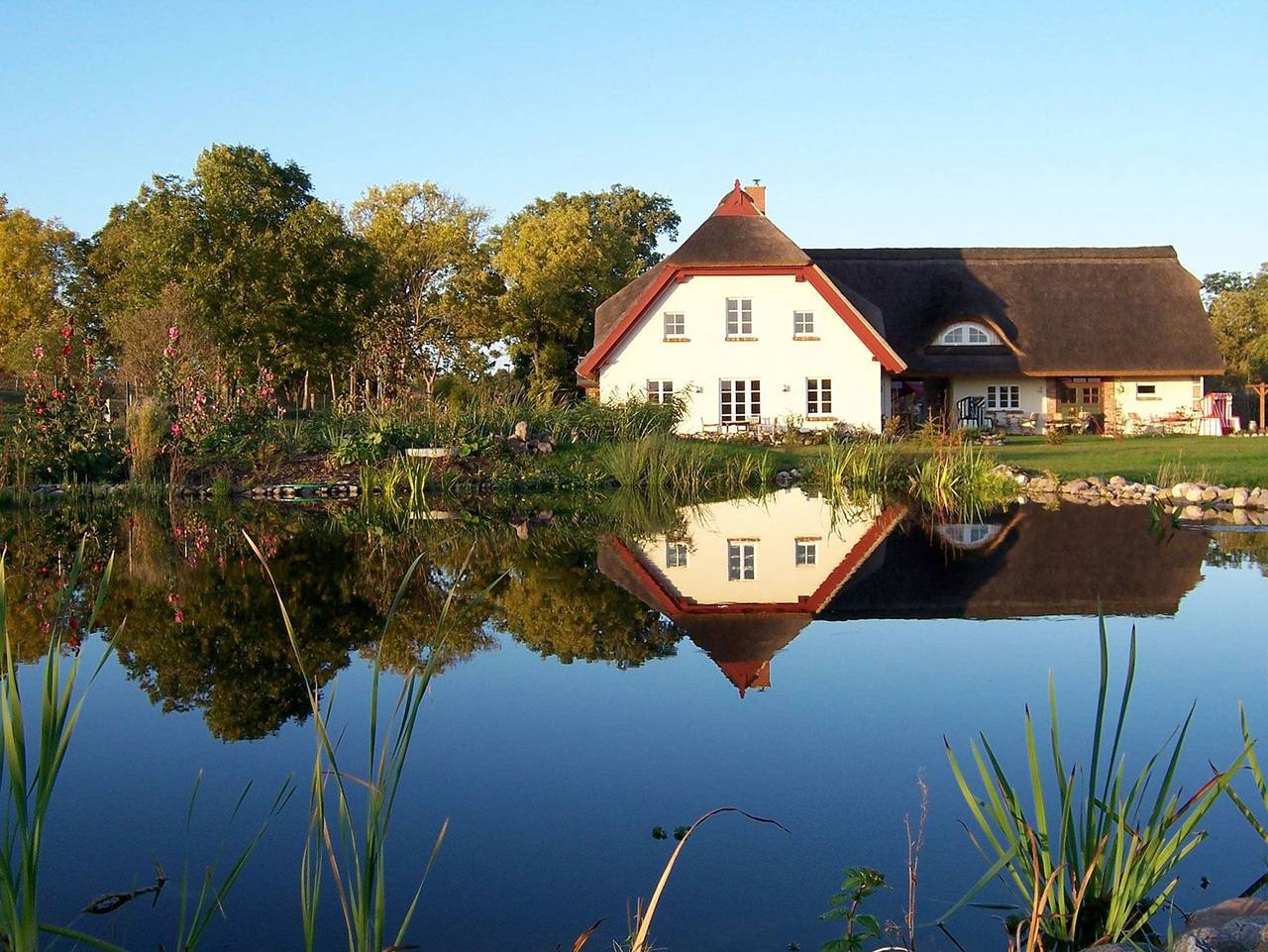 Ganze Ferienwohnung, Die große Grüne - Ferienwohnung, Land, Ruhe, Rügen in Lancken-Granitz, Rügen