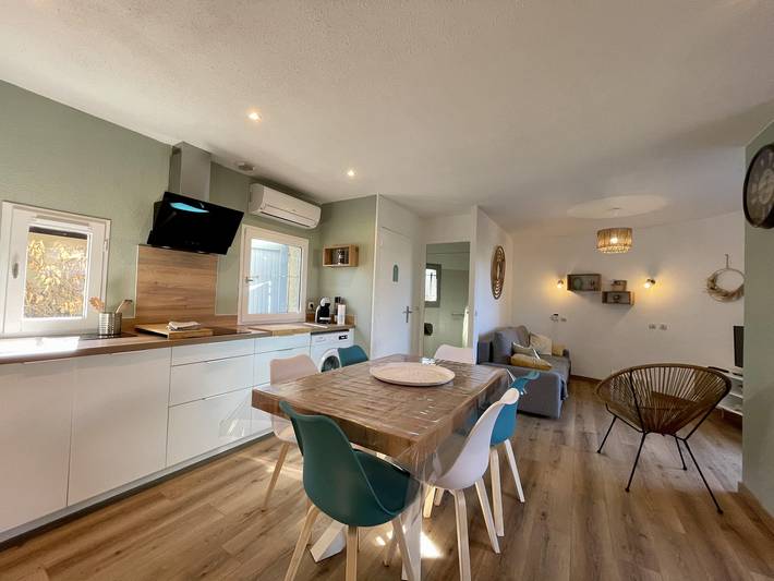 Gîte für 5 Personen, mit Terrasse und Garten sowie Pool in Le Barcarès - 3