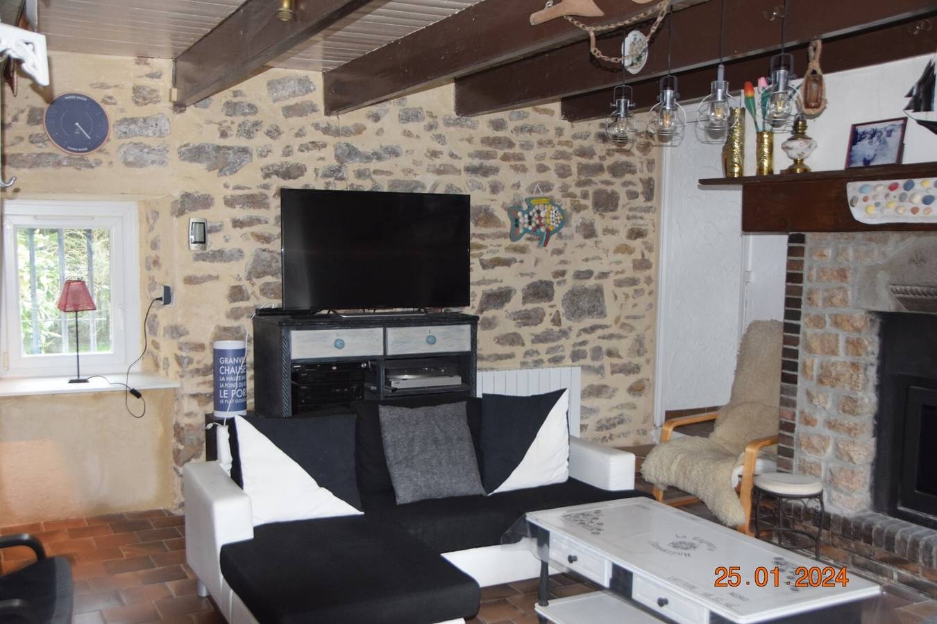 Maison de vacances « Fermette 5 Adultes à la Campagne » avec terrasse, jardin privés et Wi-Fi in Hudimesnil, Région de Coutances