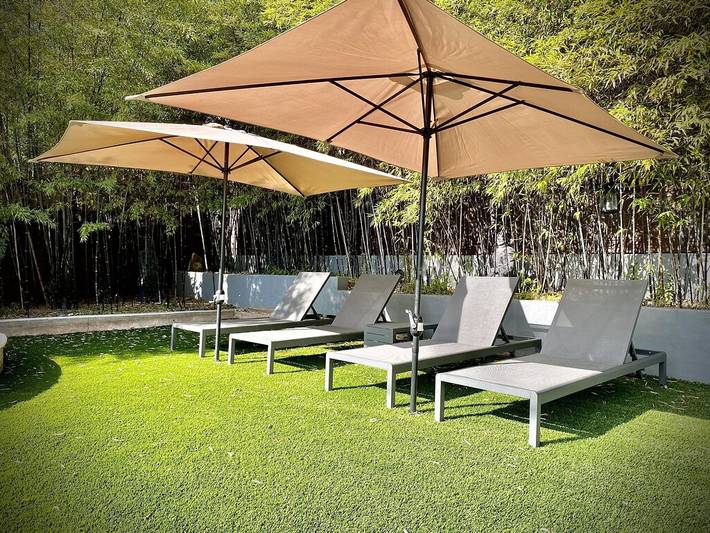 Vacation house for 8 people, with hot tub and yard in Austin (TX)